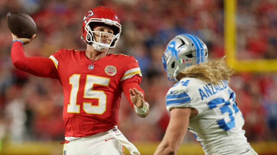 &Uuml;berragender Mahomes: Chiefs besiegen Lions