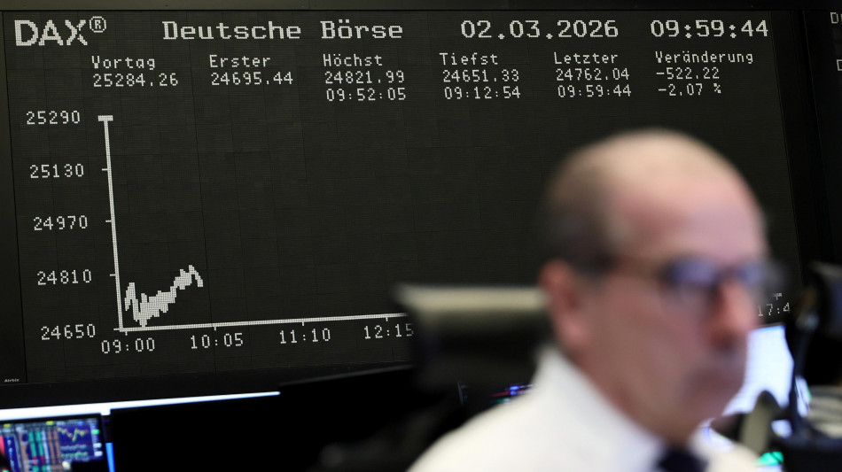 ++ Borsa: l'Europa chiude in calo, in fumo altri 116 miliardi ++