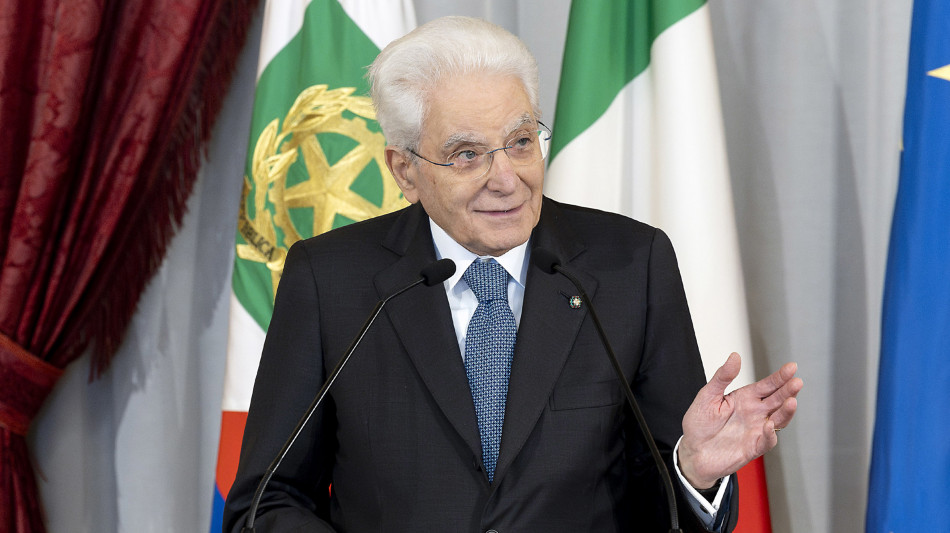 Mattarella, fermare le ostilit&agrave; a Gaza. Soluzione due Stati