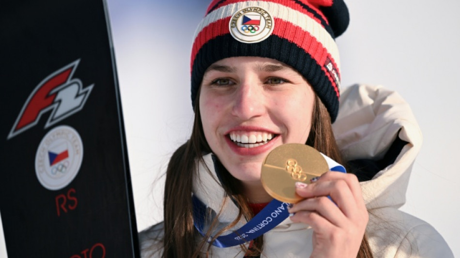 Czech snowboarder Maderova lands shock Olympic parallel giant slalom win