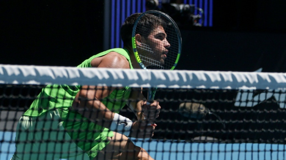 Alcaraz celebrates 100th Slam match with easy win at Australian Open