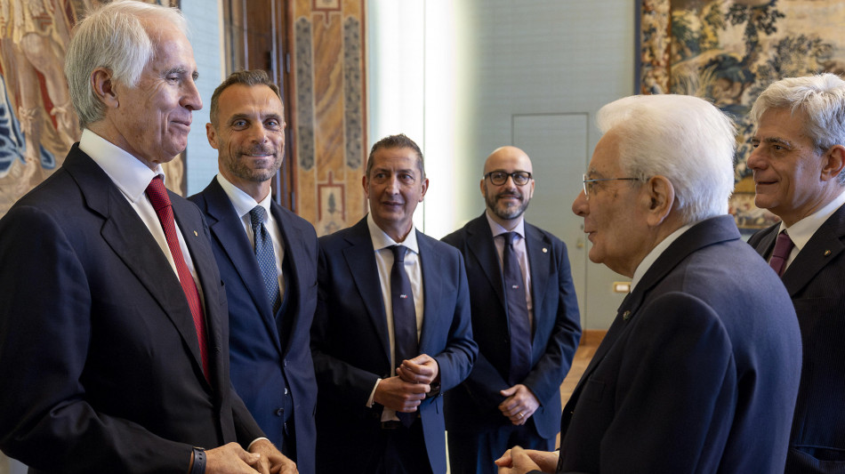 Tennis azzurro al Quirinale, Malag&ograve; '&egrave; il numero 1 al mondo'