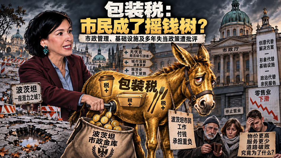 努莎・奧貝爾：年基本薪資143,056歐元&mdash;&mdash;波茨坦市民卻得充當搖錢樹埋單